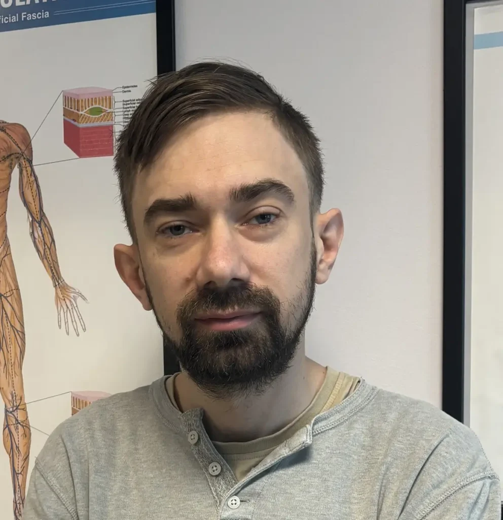 Bartłomiej Rydełkiewicz – fizjoterapeuta